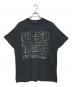FRUIT OF THE LOOM（フルーツオブザルーム）の古着「メッセージプリントTシャツ」｜ブラック