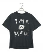 FRUIT OF THE LOOMフルーツオブザルーム）の古着「プリントTシャツ」｜ブラック
