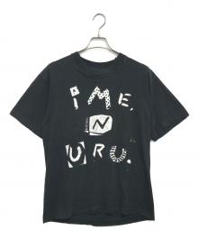 FRUIT OF THE LOOM（フルーツオブザルーム）の古着「プリントTシャツ」｜ブラック