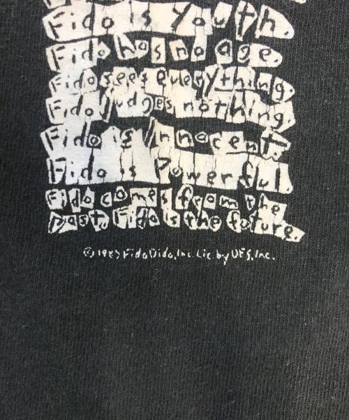 FRUIT OF THE LOOM（フルーツオブザルーム）FRUIT OF THE LOOM (フルーツオブザルーム) プリントTシャツ ブラック サイズ:Lの古着・服飾アイテム