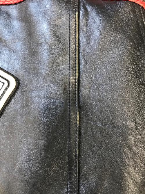 AVIREX（アヴィレックス）AVIREX (アヴィレックス) レザージャケット ブラック サイズ:4XLの古着・服飾アイテム