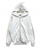 stussyステューシー）の古着「Buana Pigment Dyed Hoodie」｜ホワイト