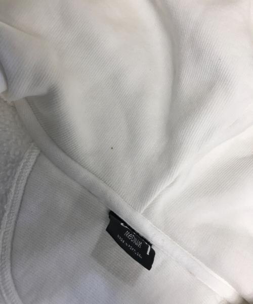 stussy（ステューシー）stussy (ステューシー) Buana Pigment Dyed Hoodie ホワイト サイズ:MEDIUMの古着・服飾アイテム