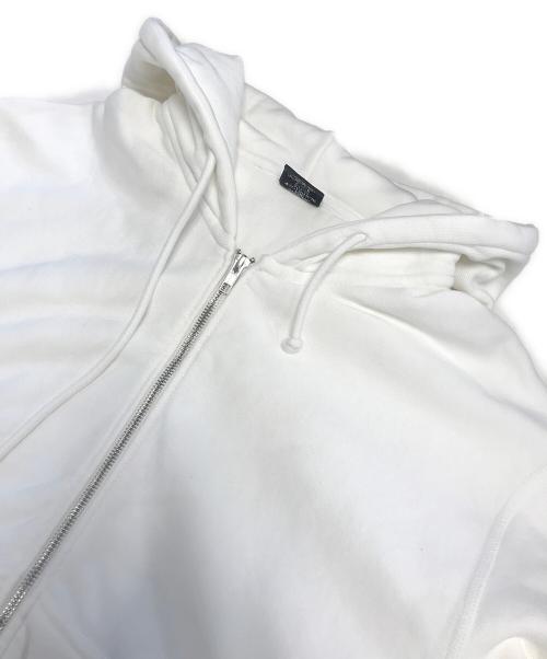 stussy（ステューシー）stussy (ステューシー) Buana Pigment Dyed Hoodie ホワイト サイズ:MEDIUMの古着・服飾アイテム