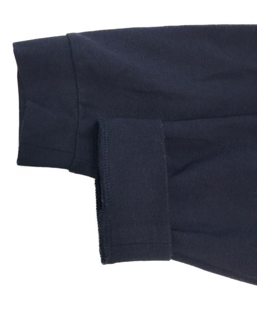 OUR LEGACY（アワーレガシー）OUR LEGACY (アワーレガシー) ILE PIQUET 長袖ポロシャツ ネイビー サイズ:48の古着・服飾アイテム