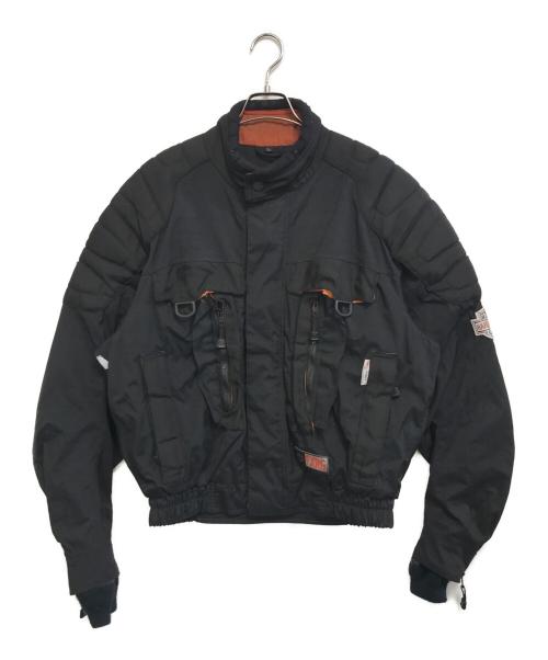 HARLEY-DAVIDSON（ハーレーダビッドソン）HARLEY-DAVIDSON (ハーレーダビッドソン) FXRG ライディングジャケット ブラック サイズ:Lの古着・服飾アイテム