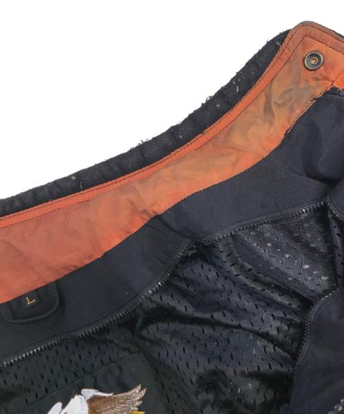 HARLEY-DAVIDSON（ハーレーダビッドソン）HARLEY-DAVIDSON (ハーレーダビッドソン) FXRG ライディングジャケット ブラック サイズ:Lの古着・服飾アイテム