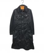 JUNYA WATANABE COMME des GARCONS(ジュンヤワタナベ コムデギャルソン）の古着「Nylon cort」｜ブラック×オレンジ