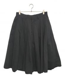 el conductorh（コンダクター）の古着「HAKAMA WIDE CROPPED TROUSERS」｜ブラック