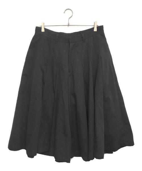 el conductorh（コンダクター）el conductorh (コンダクター) HAKAMA WIDE CROPPED TROUSERS ブラック サイズ:4の古着・服飾アイテム