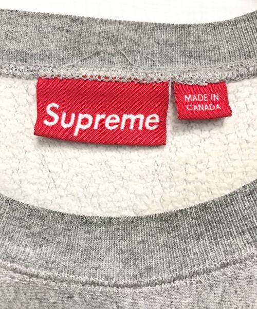 SUPREME（シュプリーム）SUPREME (シュプリーム) SMALL BOX LOGO SWEATSHIRT グレー サイズ:Ｍの古着・服飾アイテム