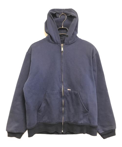 CarHartt（カーハート）CarHartt (カーハート) 裏サーマルジップパーカー ネイビー サイズ:Ｌの古着・服飾アイテム