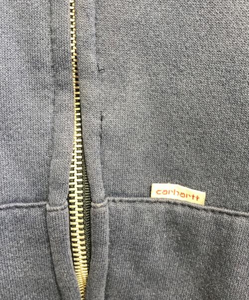 CarHartt（カーハート）CarHartt (カーハート) 裏サーマルジップパーカー ネイビー サイズ:Ｌの古着・服飾アイテム