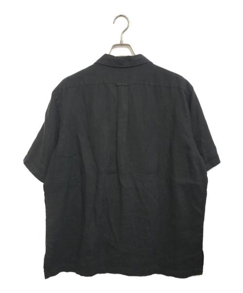 POLO RALPH LAUREN（ポロ・ラルフローレン）POLO RALPH LAUREN (ポロ・ラルフローレン) 半袖オープンカラーシャツ ブラック サイズ:Lの古着・服飾アイテム