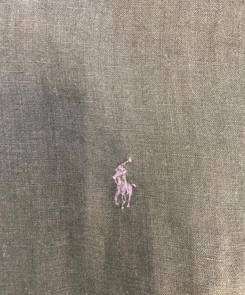 POLO RALPH LAUREN（ポロ・ラルフローレン）POLO RALPH LAUREN (ポロ・ラルフローレン) 半袖オープンカラーシャツ ブラック サイズ:Lの古着・服飾アイテム