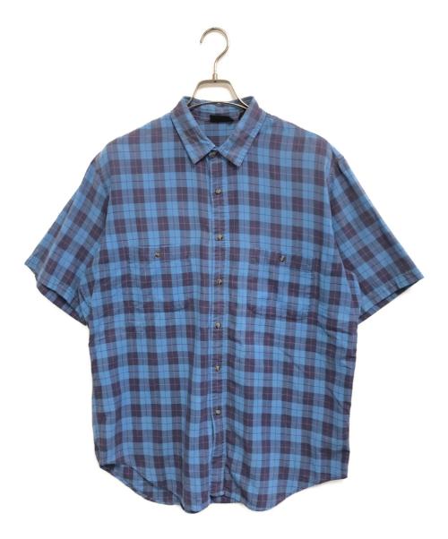 Patagonia（パタゴニア）Patagonia (パタゴニア) 半袖シャツ ブルー サイズ:Lの古着・服飾アイテム