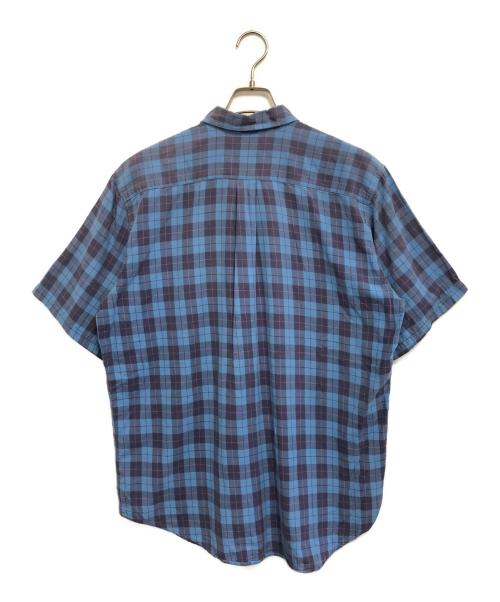 Patagonia（パタゴニア）Patagonia (パタゴニア) 半袖シャツ ブルー サイズ:Lの古着・服飾アイテム