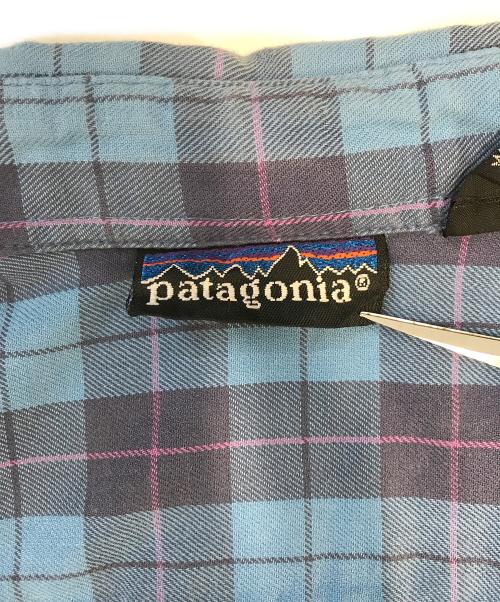 Patagonia（パタゴニア）Patagonia (パタゴニア) 半袖シャツ ブルー サイズ:Lの古着・服飾アイテム