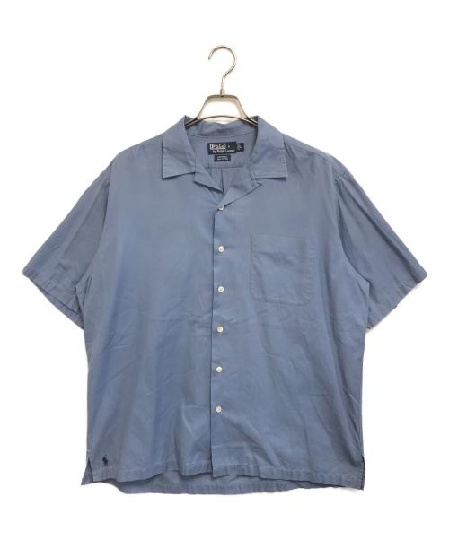 POLO RALPH LAUREN（ポロ・ラルフローレン）POLO RALPH LAUREN (ポロ・ラルフローレン) 半袖シャツ スカイブルー サイズ:Lの古着・服飾アイテム