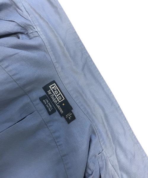 POLO RALPH LAUREN（ポロ・ラルフローレン）POLO RALPH LAUREN (ポロ・ラルフローレン) 半袖シャツ スカイブルー サイズ:Lの古着・服飾アイテム