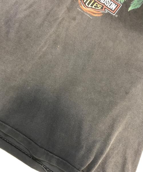 モーターサイクルTシャツ（モーターサイクルTシャツ）モーターサイクルTシャツ (モーターサイクルTシャツ) 90s HARLEY-DAVIDSON(ハーレーダビッドソン) モーターサイクルTシャツ グレー サイズ:XLの古着・服飾アイテム