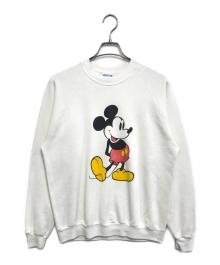キャラクタースウェット（キャラクタースウェット）の古着「80s Disney(ディズニー) キャラクタースウェット」｜ホワイト