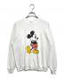 キャラクタースウェット（キャラクタースウェット）の古着「80s Disney(ディズニー) キャラクタースウェット」｜ホワイト