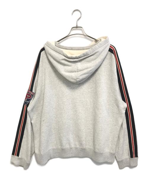 POLO SPORT（ポロスポーツ）POLO SPORT (ポロスポーツ) 後付けパーカー グレー サイズ:XLの古着・服飾アイテム