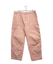 stussy（ステューシー）の古着「ダブルニーペインターパンツ」｜ピンク