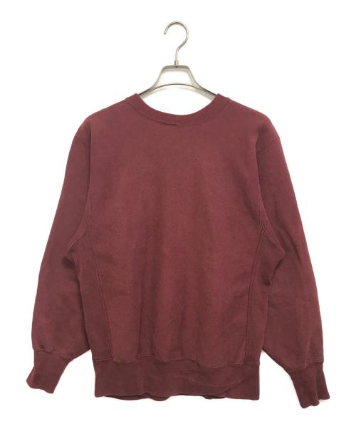 Champion（チャンピオン）Champion (チャンピオン) リバースウィーブスウェット レッド サイズ:LARGEの古着・服飾アイテム