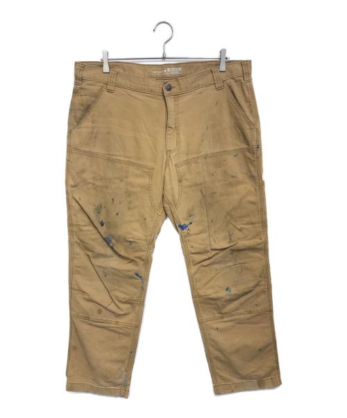 CarHartt（カーハート）CarHartt (カーハート) ダックペインターパンツ ブラウン サイズ:38×30の古着・服飾アイテム