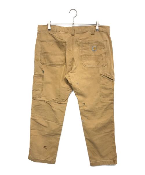 CarHartt（カーハート）CarHartt (カーハート) ダックペインターパンツ ブラウン サイズ:38×30の古着・服飾アイテム