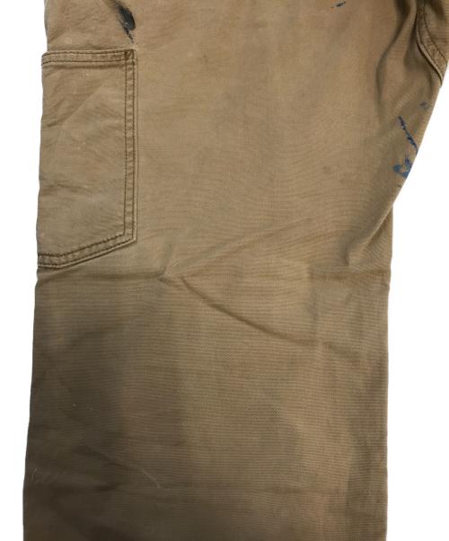 CarHartt（カーハート）CarHartt (カーハート) ダックペインターパンツ ブラウン サイズ:38×30の古着・服飾アイテム