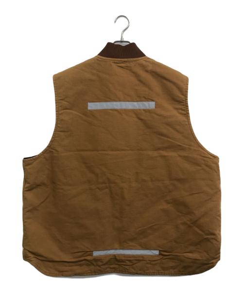 CarHartt（カーハート）CarHartt (カーハート) ダックベスト ブラウン サイズ:3XLの古着・服飾アイテム
