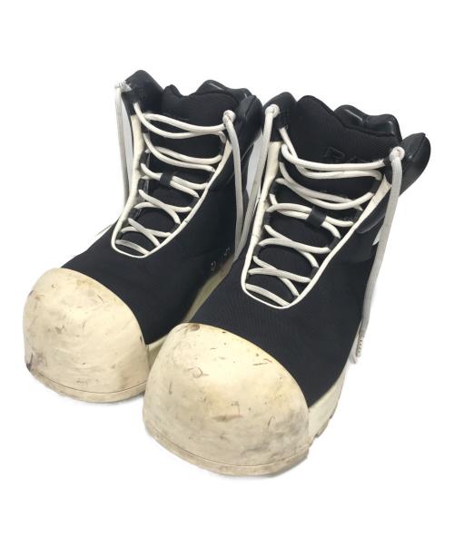 FVVO（エフブイブイオー）FVVO (エフブイブイオー) ROCKSTA (ロックスター) THICK SOLED HIGH BOOTS ブラック サイズ:24.5cmの古着・服飾アイテム