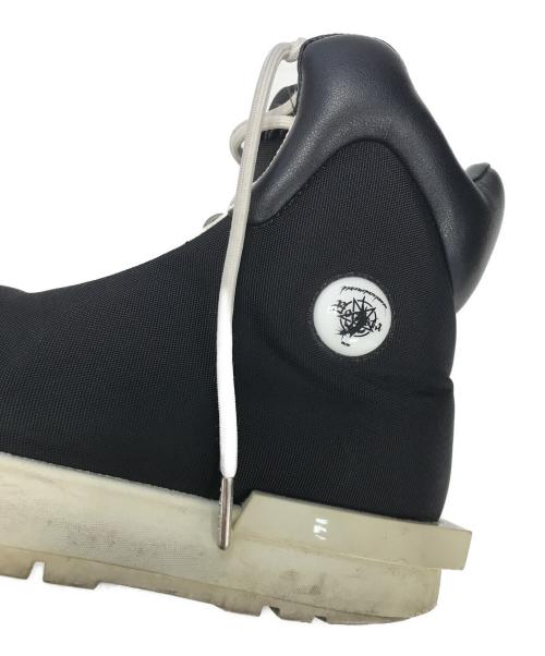 FVVO（エフブイブイオー）FVVO (エフブイブイオー) ROCKSTA (ロックスター) THICK SOLED HIGH BOOTS ブラック サイズ:24.5cmの古着・服飾アイテム