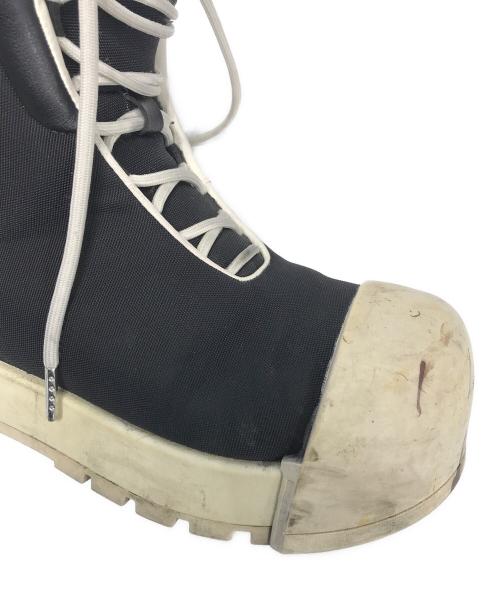 FVVO（エフブイブイオー）FVVO (エフブイブイオー) ROCKSTA (ロックスター) THICK SOLED HIGH BOOTS ブラック サイズ:24.5cmの古着・服飾アイテム