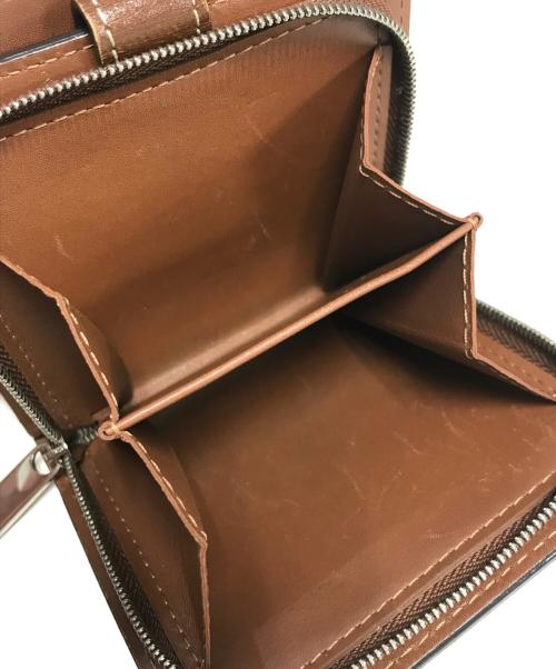 LOUIS VUITTON（ルイ ヴィトン）LOUIS VUITTON (ルイ ヴィトン) レザーコンパクトウォレット スィエンヌ サイズ:表記なしの古着・服飾アイテム