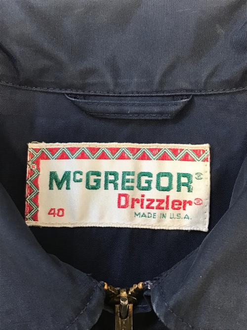 McGREGOR（マックレガー）McGREGOR (マックレガー) ドリズラージャケット ネイビー サイズ:40の古着・服飾アイテム