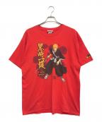 BLEACHブリーチ）の古着「BLEACH(ブリーチ)アニメTシャツ」｜レッド