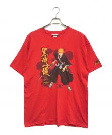 アニメーションTシャツ（アニメーションTシャツ）の古着「BLEACH(ブリーチ) アニメーションTシャツ」｜レッド
