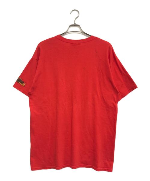 アニメーションTシャツ（アニメーションTシャツ）アニメーションTシャツ (アニメーションTシャツ) BLEACH(ブリーチ) アニメーションTシャツ レッド サイズ:Lの古着・服飾アイテム