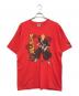 アニメーションTシャツ（アニメーションTシャツ）の古着「BLEACH(ブリーチ) アニメーションTシャツ」｜レッド