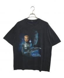 ムービーTシャツ（ムービーTシャツ）の古着「90s STAR TREK(スタートレック) ムービーＴシャツ」｜ブラック