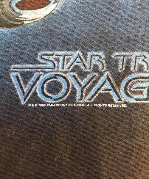 ムービーTシャツ（ムービーTシャツ）ムービーTシャツ (ムービーTシャツ) 90s STAR TREK(スタートレック) ムービーＴシャツ ブラック サイズ:XLの古着・服飾アイテム
