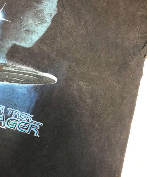 ムービーTシャツ（ムービーTシャツ）ムービーTシャツ (ムービーTシャツ) 90s STAR TREK(スタートレック) ムービーＴシャツ ブラック サイズ:XLの古着・服飾アイテム