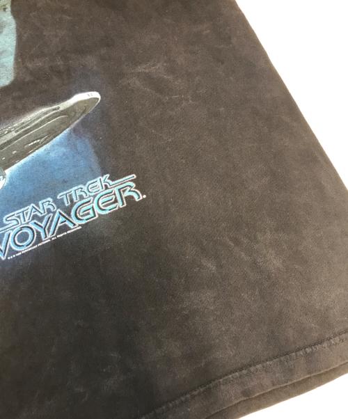 ムービーTシャツ（ムービーTシャツ）ムービーTシャツ (ムービーTシャツ) 90s STAR TREK(スタートレック) ムービーＴシャツ ブラック サイズ:XLの古着・服飾アイテム