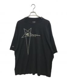 RICK OWENS×Champion（リックオウエンス×チャンピオン）の古着「Tシャツ」｜ブラック