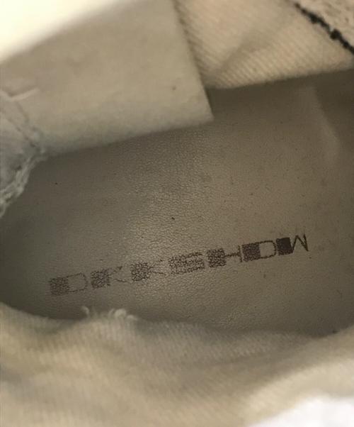 RICK OWENS DRKSHDW（リックオウエンス ダークシャドウ）RICK OWENS DRKSHDW (リックオウエンス ダークシャドウ) ハイカットスニーカー ブラック サイズ:SIZE 41の古着・服飾アイテム