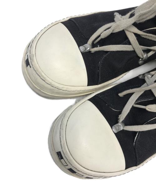 RICK OWENS DRKSHDW（リックオウエンス ダークシャドウ）RICK OWENS DRKSHDW (リックオウエンス ダークシャドウ) ハイカットスニーカー ブラック サイズ:SIZE 41の古着・服飾アイテム
